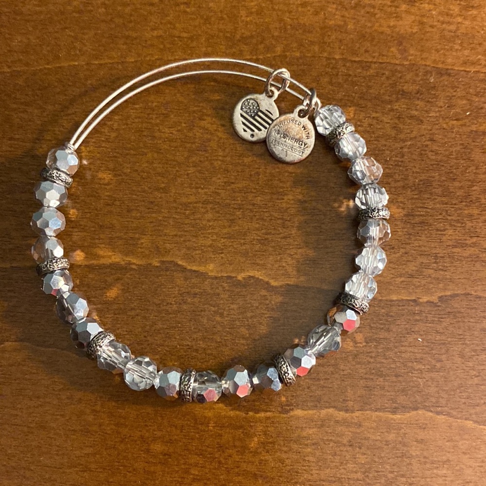 Alex and Ani silver bead bracelet - Picture 2 of 5